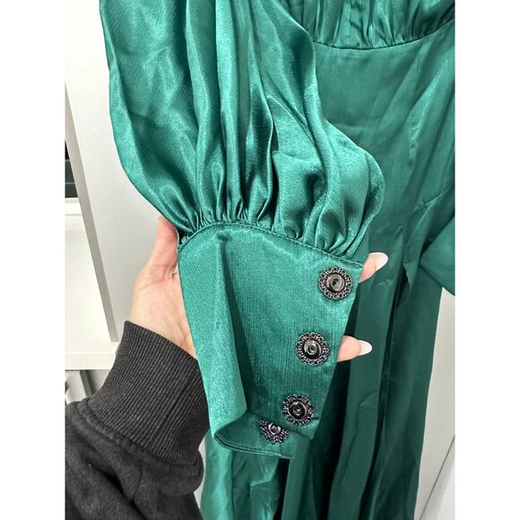 Bronx and Banco Silk Evening Gown – Size S (Worn Once) - Picture 6 of 12